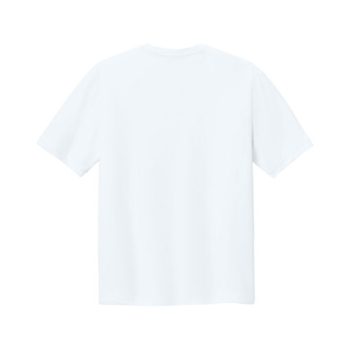CoolWick Men's Club Bowling Dri-Fit - White/White (back)