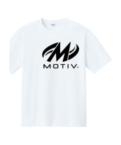 Motiv CoolWick Men's Club Bowling Dri-Fit - White/White