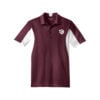 Maroon/White