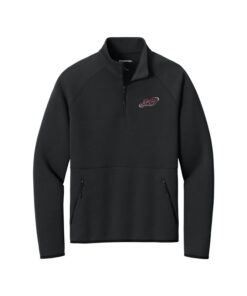 Columbia 300 CoolWick Men's Phenom Bowling 1/4 Zip Pullover - Black
