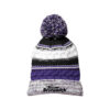 Purple/Black/White