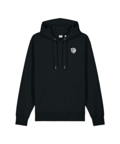 12Bagger CoolWick Comfort Men's Bowling Pullover Hoodie - Black