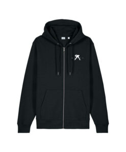 Belmo CoolWick Comfort Men's Bowling Full-Zip Hoodie - Black