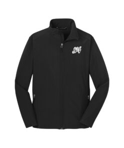 Swag CoolWick Men's Tall Core Soft Shell Bowling Jacket - Black
