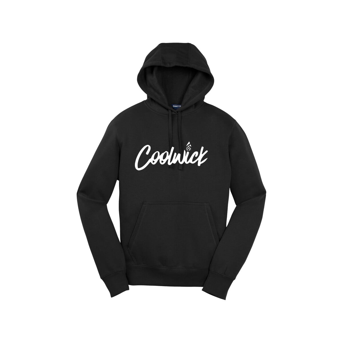CoolWick CoolWick Men's Tall Contender Bowling Hoodie - Black
