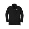 CoolWick CoolWick Youth Tricot Track Bowling Jacket - Black/Black